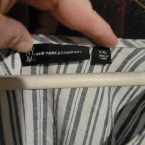 ❤️3 For 20.Bundle&save❤️NY & Co XXL Linen top - Picture 5 of 5